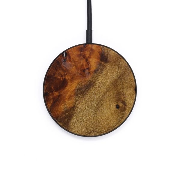 Circle Burl Wood Wireless Charger - Khalil (Wood Burl, 643445) Online Sale