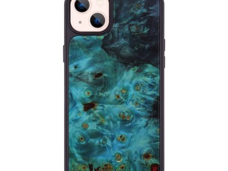 iPhone 14 Plus Wood+Resin Phone Case - Arlo (Wood Burl, 643362) Supply