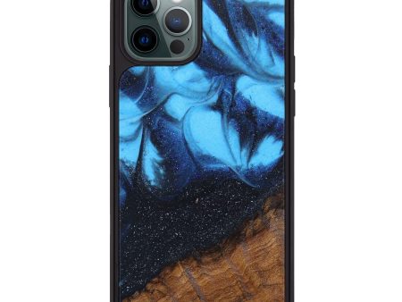 iPhone 12 Pro Wood+Resin Phone Case - Diane (Galaxy, 637831) Online Sale