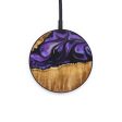 Circle Wood+Resin Wireless Charger - Bodhi (Purple, 640665) For Discount