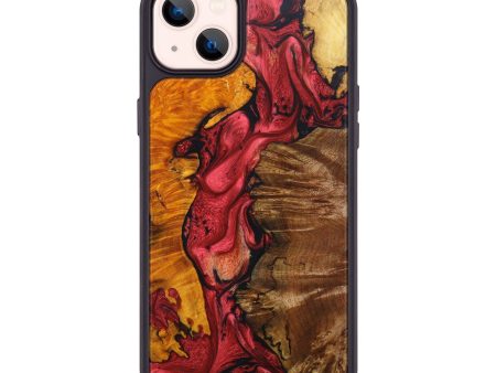 iPhone 14 Plus Wood+Resin Phone Case - Gunnar (Mosaic, 639789) on Sale