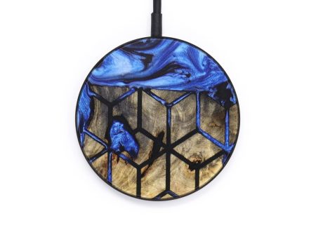 Circle Wood+Resin Wireless Charger - Griffin (Pattern, 637922) Online Sale