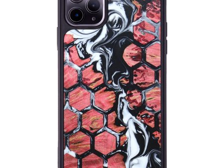 iPhone 11 Pro Max Wood+Resin Phone Case - Francisco (Pattern, 638392) For Sale