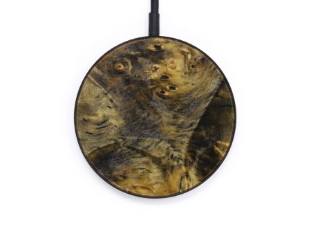 Circle Burl Wood Wireless Charger - Eden (Wood Burl, 643450) on Sale