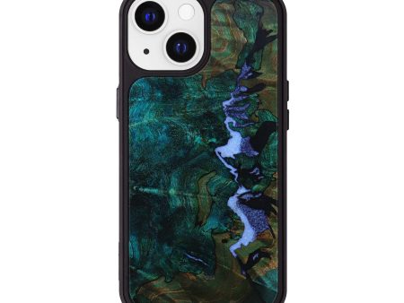 iPhone 13 Wood+Resin Phone Case - Frances (Pattern, 642065) on Sale