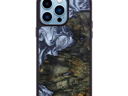 iPhone 14 Pro Max Wood+Resin Phone Case - Lucille (Artist Pick, 638962) For Discount