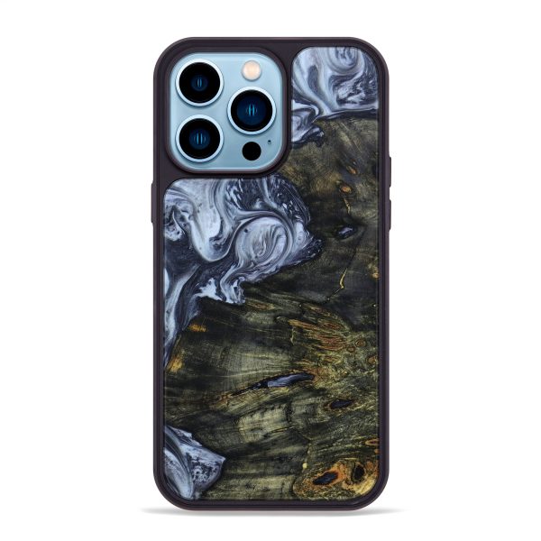 iPhone 14 Pro Max Wood+Resin Phone Case - Lucille (Artist Pick, 638962) For Discount