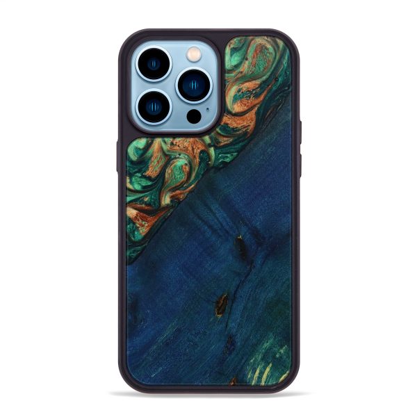 iPhone 14 Pro Max Wood+Resin Phone Case - Talia (Artist Pick, 642170) For Cheap