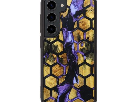 Galaxy S23 Wood+Resin Phone Case - Cesar (Pattern, 640090) Online now