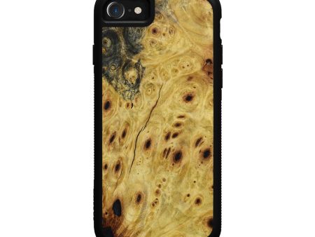 iPhone SE Wood+Resin Phone Case - Frederick (Wood Burl, 643358) Sale