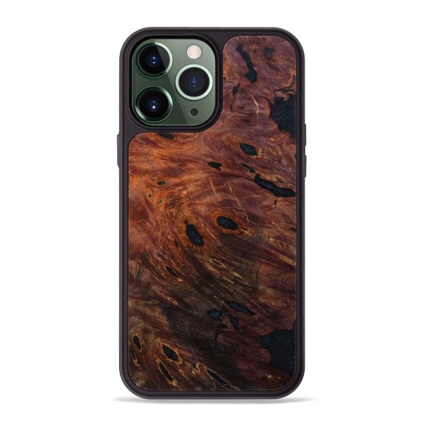 iPhone 13 Pro Max Wood+Resin Phone Case - Anita (Buckeye Burl, 642186) Supply