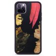 iPhone 11 Pro Max Wood+Resin Phone Case - Lynn (Galaxy, 638115) For Cheap