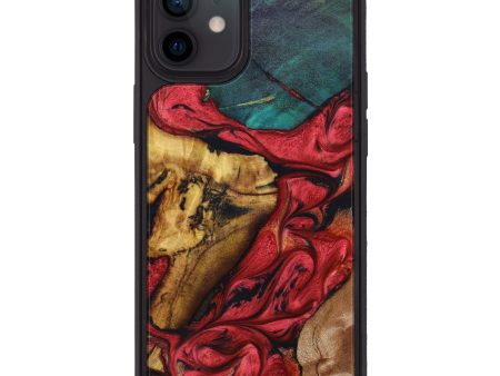 iPhone 12 Wood+Resin Phone Case - Eloise (Mosaic, 639791) Online Hot Sale