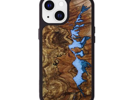 iPhone 13 Wood+Resin Phone Case - Janine (Pattern, 641301) Sale