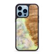 iPhone 14 Pro Max Wood+Resin Phone Case - Debbie (Galaxy, 638588) on Sale