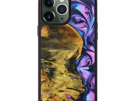 iPhone 13 Pro Max Wood+Resin Phone Case - Bruce (Artist Pick, 639556) For Cheap