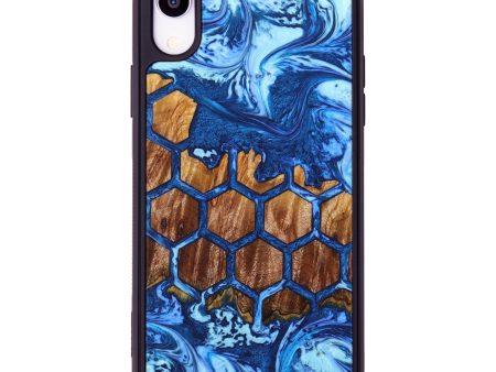 iPhone Xr Wood+Resin Phone Case - Ashanti (Pattern, 639757) For Discount