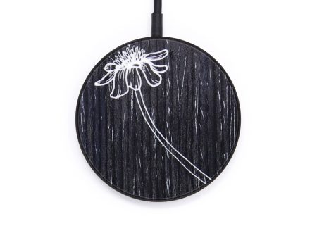 Circle Wood+Resin Wireless Charger - Lara (Spring, 640937) on Sale