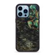 iPhone 14 Pro Max Wood+Resin Phone Case - Cristian (Green, 639365) For Cheap