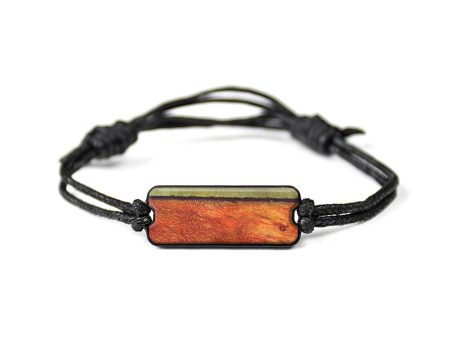 Classic Burl Wood Bracelet - Malik (Retro, 638257) on Sale