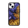 iPhone 13 Wood+Resin Phone Case - Grady (Purple, 638641) Online Sale