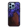 iPhone 14 Pro Max Wood+Resin Phone Case - Denise (Purple, 641349) Online