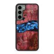 Galaxy S23 Plus Wood+Resin Phone Case - Ezra (Blue, 639514) For Cheap