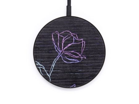 Circle Wood+Resin Wireless Charger - Christoph (Spring, 640635) Online now