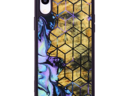 iPhone Xr Wood+Resin Phone Case - Elisabeth (Galaxy, 637773) Online