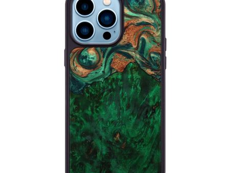 iPhone 14 Pro Max Wood+Resin Phone Case - King (Artist Pick, 642233) Online Hot Sale