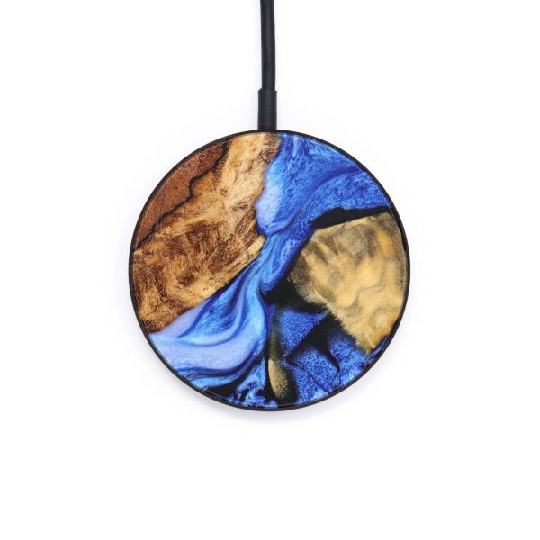 Circle Wood+Resin Wireless Charger - Nyla (Artist Pick, 637905) For Sale