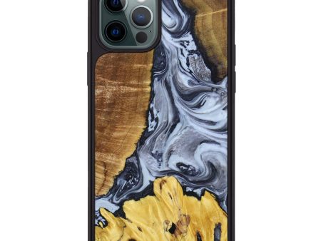 iPhone 12 Pro Wood+Resin Phone Case - Bonnie (Mosaic, 638940) Supply