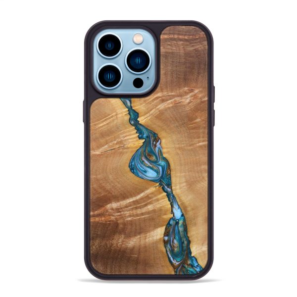 iPhone 14 Pro Max Wood+Resin Phone Case - Kenya (Artist Pick, 638349) Online Hot Sale