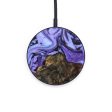 Circle Wood+Resin Wireless Charger - Briella (Purple, 637860) Sale