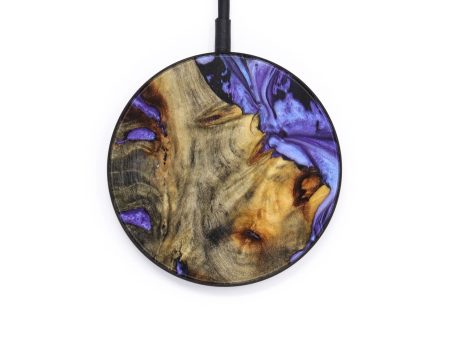 Circle Wood+Resin Wireless Charger - Sonja (Artist Pick, 637849) Sale