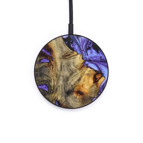 Circle Wood+Resin Wireless Charger - Sonja (Artist Pick, 637849) Sale